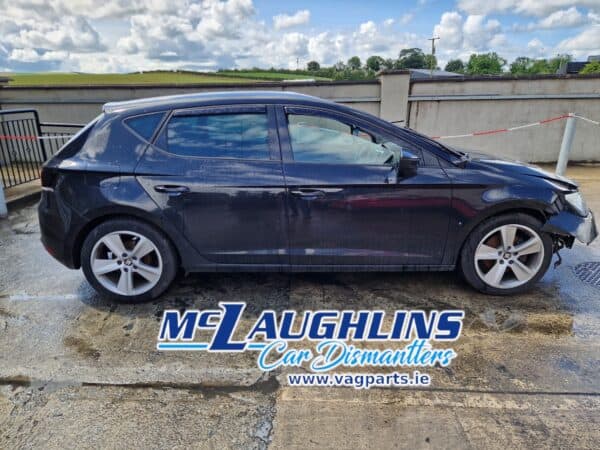 Seat Leon 2016 Black 2.0 TDI CKFC PFL 6S LY9T - Parts For Breaking Year: 2016 Engine Code: CKFC Transmission Code: PFL Axle drive: 6 Speed   Paint Code: LY9T Find Us On Facebook Contact Us Today! 1000s of new and used car parts on or shelves Ready for next day delivery throughout Ireland and the U.K. McLaughlin Car Dismantlers is based in Donegal and is one of Ireland's largest VW, AUDI SEAT & SKODA car dismantling business and has been providing a reliable service for over 40 years. Our Specialist Team ensure that all parts are inspected and approved before leaving our premises for next day delivery. Whether you’re a car owner, mechanic or dealer, we can help you with the parts you require fast and efficiently. Seat Leon 2016 Black 2.0 TDI CKFC PFL 6S LY9T