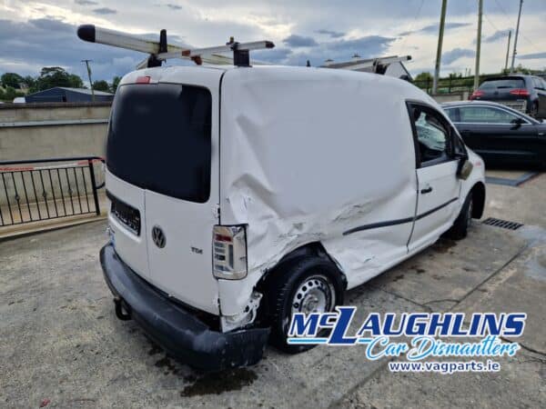 VW Caddy Panel Van White 2018 2.0L DFSF RTG 5S LB9A
