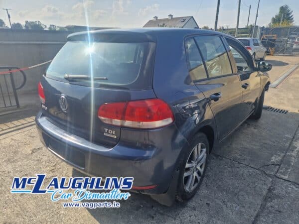 VW Golf 1.6 Tdi Blue 2010 CAYC LUB 5S LC5F - Parts For Breaking Year: 2010 Engine Code: CAYC Transmission Code: LUB Axle drive:  5 Speed Paint Code: LC5F Find Us On Facebook Contact Us Today! 1000s of new and used car parts on or shelves Ready for next day delivery throughout Ireland and the U.K. McLaughlin Car Dismantlers is based in Donegal and is one of Ireland's largest VW, AUDI SEAT & SKODA car dismantling business and has been providing a reliable service for over 40 years. Our Specialist Team ensure that all parts are inspected and approved before leaving our premises for next day delivery. Whether you’re a car owner, mechanic or dealer, we can help you with the parts you require fast and efficiently. VW Golf 1.6 Tdi Blue 2010 CAYC LUB 5S LC5F