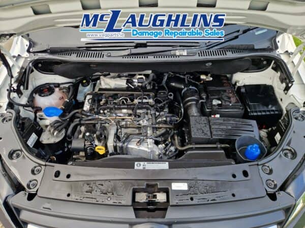 VW Caddy Van White 2020 2.0L Tdi 75HP 5 Speed - McLaughlin Car Dismantlers Breakers Damage Repairables Donegal