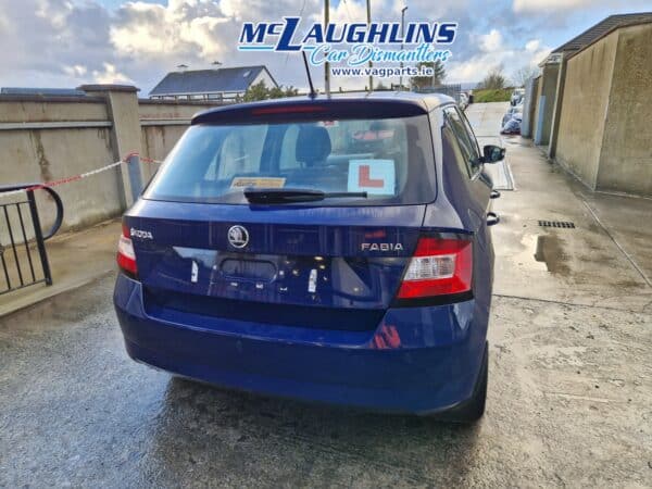 Skoda Fabia 2018 1.4L Blue Hatchback 5S CUSB RTE LF5A - McLaughlin Car Dismantlers Breakers Donegal