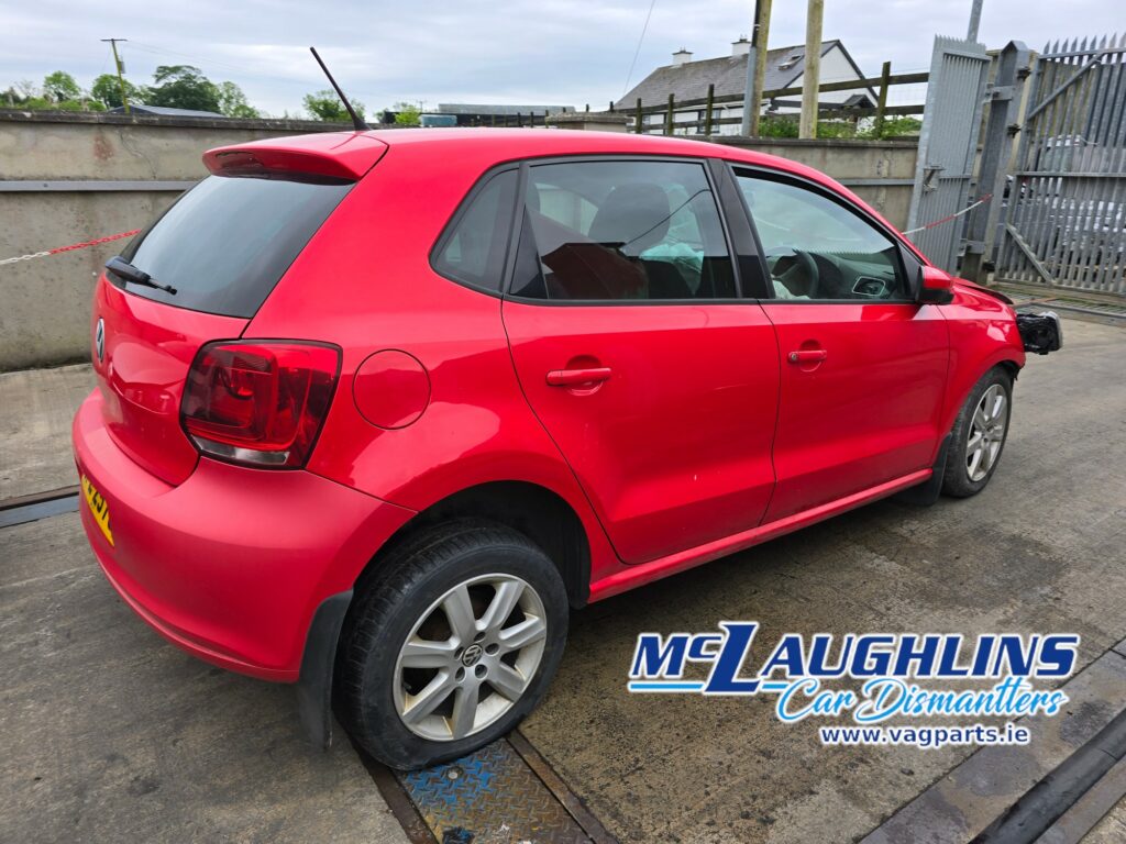 VW Polo Red 2012 Petrol Match 60 CGPB LNR 5S LP3G - McLaughlin Car Dismantlers Breakers Donegal