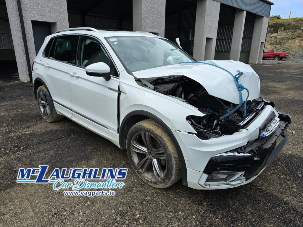 VW Tiguan 2018 White 2.0 Tdi DFGA QZZ 6S LC9A - McLaughlin Car Dismantlers Breakers Donegal